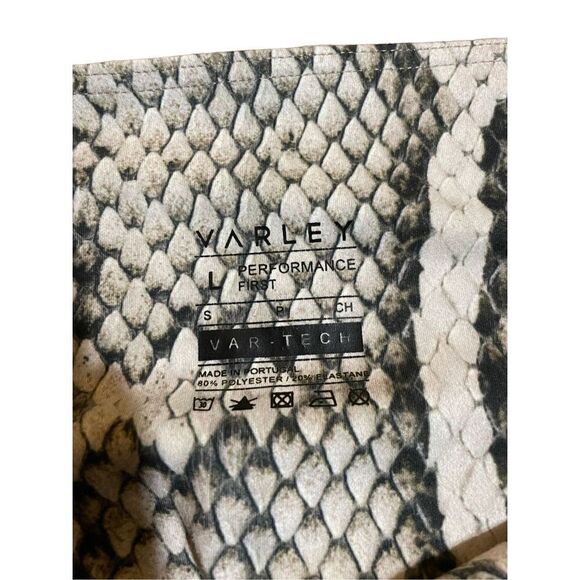 Varley snakeskin print athletic leggings small - Picture 3 of 10